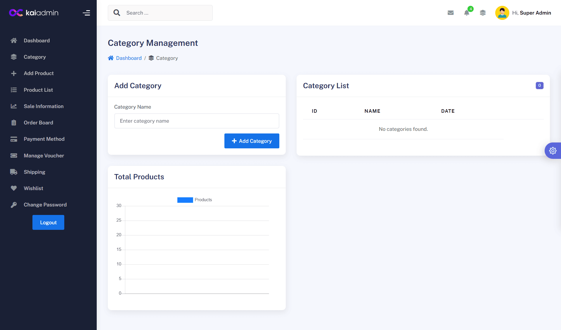 Ecommerce System preview