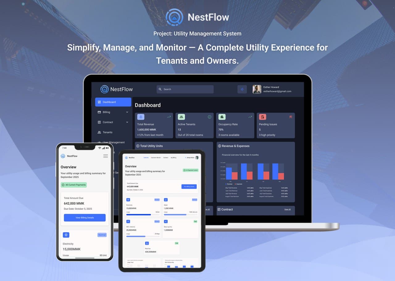 Utility Bill Management System preview